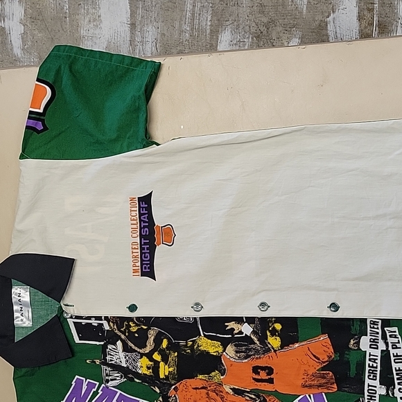 VTG Japanese Basketball Button Down - Picture 4 of 8